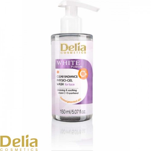 WHITE FUSION C+ Gel za umivanje i uklanjanje šminke za izbeljivanje kože 150ml